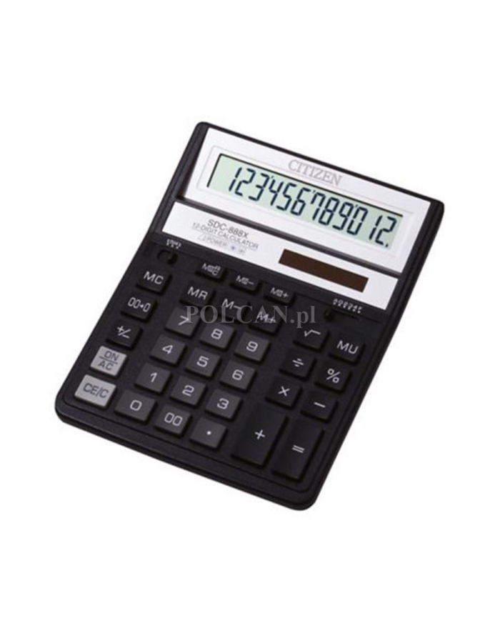 Kalkulator CITIZEN SDC-888XBK główny