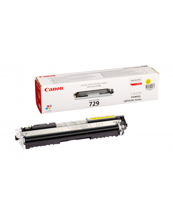 Canon Toner 729Y Yellow główny