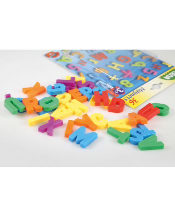 LENA Literki magnetyczne duże 36 szt