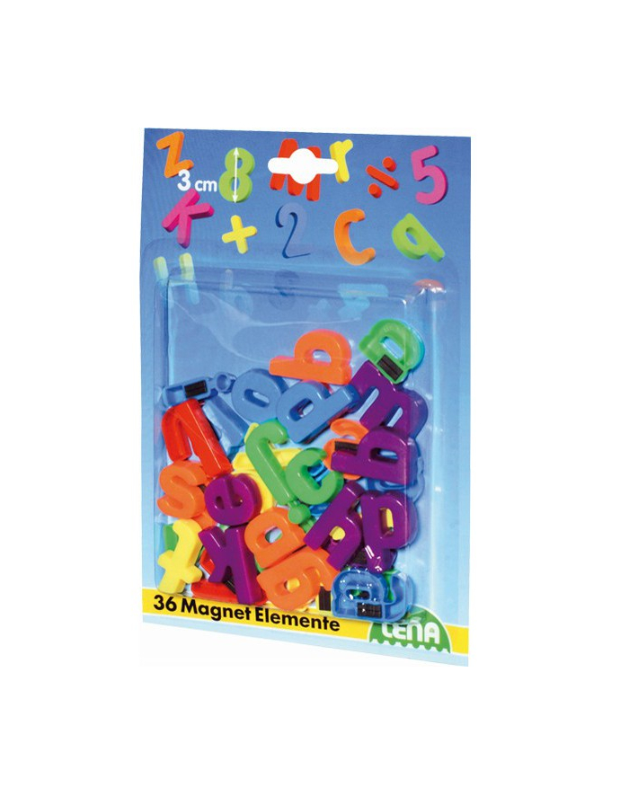 LENA Literki magnetyczne małe 36 szt. główny