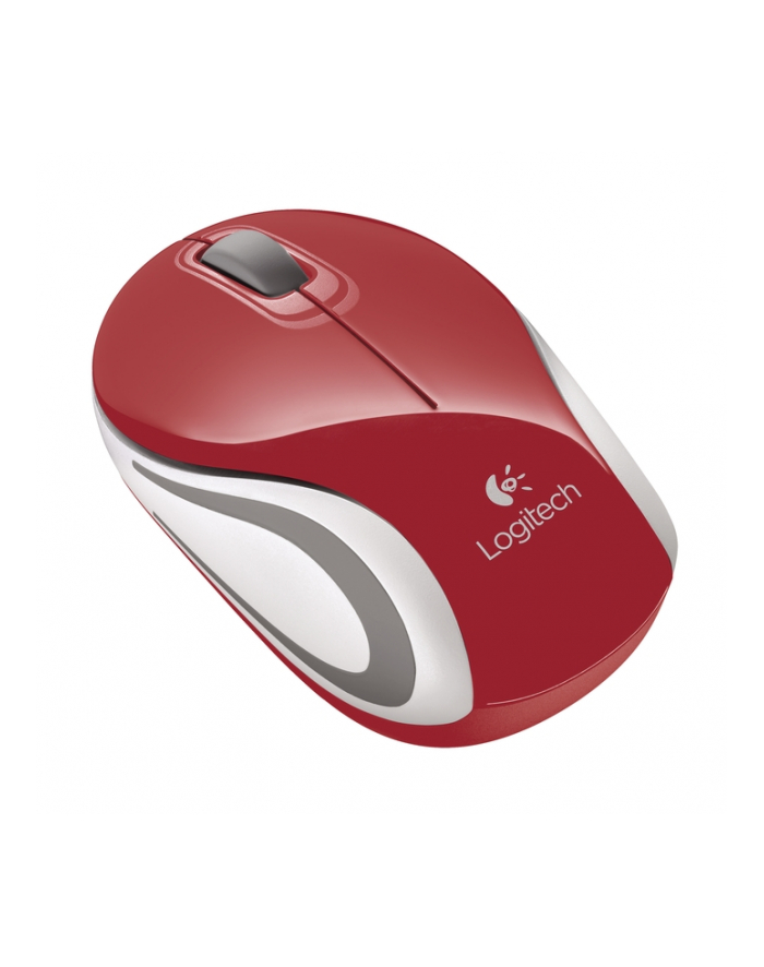 Logitech Wireless Mini Mouse M187 red główny