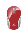 Logitech Wireless Mini Mouse M187 red - nr 1