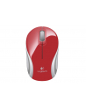 Logitech Wireless Mini Mouse M187 red - nr 17