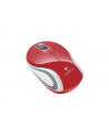Logitech Wireless Mini Mouse M187 red - nr 19