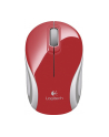 Logitech Wireless Mini Mouse M187 red - nr 33