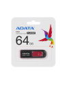 ADATA pamięć C008 64GB USB 2.0 ( Black+Red ) - nr 8