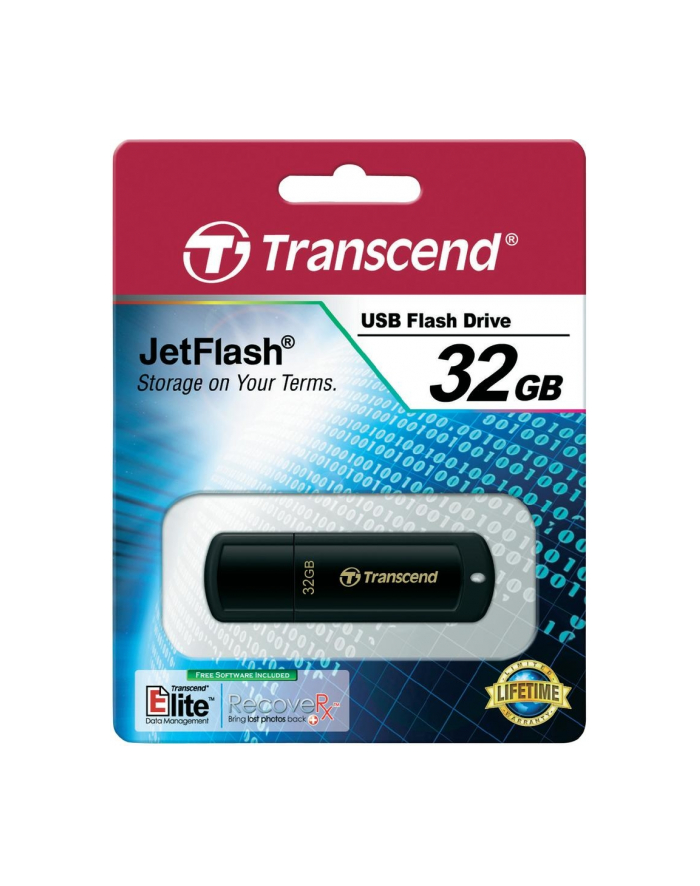 Transcend memory USB Jetflash 350 32GB Czarny główny