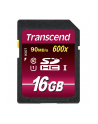 Transcend karta pamięci SDHC UHS-1  16GB Class 10 ULTIMATE HD VIDEO - nr 31