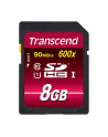 Transcend karta pamięci SDHC UHS-1 8GB Class 10 ULTIMATE HD VIDEO - nr 17