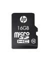 HP karta pamięci microSD 16GB Class 10 + Adapter - nr 1