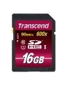 Transcend karta pamięci SDHC UHS-1  16GB Class 10 ULTIMATE HD VIDEO - nr 18