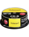 CD-R Intenso [ cake box 25 | 700MB | 52x ] do nadruku-Fullface - nr 18