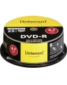 DVD-R Intenso [cake box 25|4.7GB|16x| do nadruku | Extra Fine Matt | Fullface] - nr 29