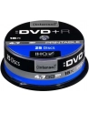 DVD+R Intenso [cake box 25|4.7GB|16x| do nadruku | Extra Fine Matt | Fullface] - nr 23