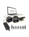4World uniwersalny zasilacz sieciowy do notebooka 90W + USB, 10 końcówek - nr 11
