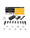 4World uniwersalny zasilacz sieciowy do notebooka 90W + USB, 10 końcówek - nr 9