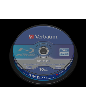 VERBATIM BD-R (10-pack)DualLayer/Spindle/6x/50GB