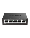 D-Link DGS-105 5-port Gigabit Metal Housing Desktop Switch - nr 86