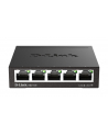 D-Link DGS-105 5-port Gigabit Metal Housing Desktop Switch - nr 109