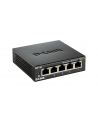 D-Link DGS-105 5-port Gigabit Metal Housing Desktop Switch - nr 118