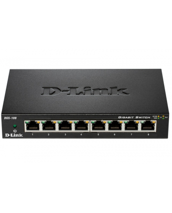 D-Link DGS-108 8-port Gigabit Metal Housing Desktop Switch