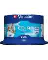 VERBATIM CD-R AZO 52X 700MB WIDE SILVER INKJET PRINTABLE NON ID - nr 10