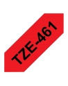 Taśma Brother 36mm BLACK ON RED - nr 31