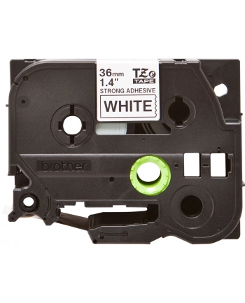 Taśma Brother 36mm BLACK ON WHITE ADHESIVE TAPE