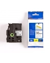 Taśma Brother 36mm BLACK ON WHITE ADHESIVE TAPE - nr 33