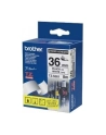 Taśma Brother 36mm BLACK ON WHITE ADHESIVE TAPE - nr 53