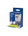 Taśma Brother 36mm BLACK ON WHITE ADHESIVE TAPE - nr 54
