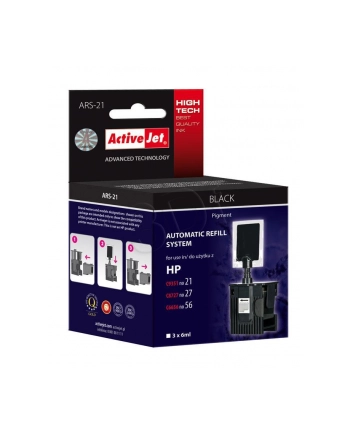 ActiveJet Automatic Refill System HP 21/27/56 Bk             3x6ml  ARS-21