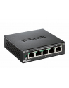 D-Link 5-port 10/100 Metal Housing Desktop Switch - nr 23