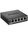 D-Link 5-port 10/100 Metal Housing Desktop Switch - nr 44