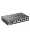 D-Link 8-port 10/100 Metal Housing Desktop Switch - nr 47