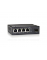 LevelOne Switch 4-portowy GigabiEthernet + 1XSFP - nr 40