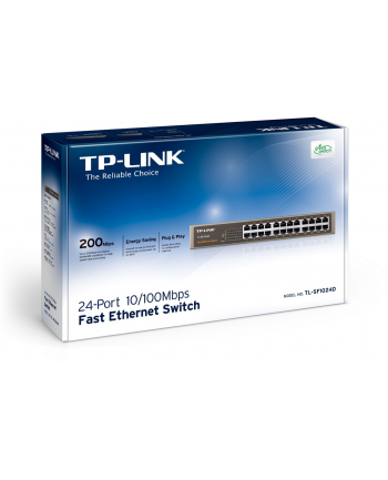 TP-Link TL-SF1024D Switch Rack 24x10/100Mbps