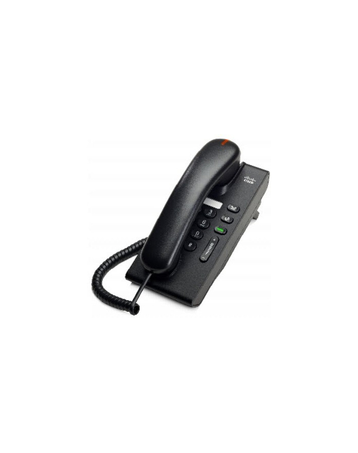 Cisco UC Phone 6901, Charcoal, Slimline handset główny