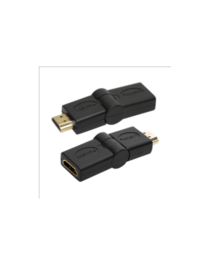 Adapter kątowy HDMI typ A męski do żeński główny