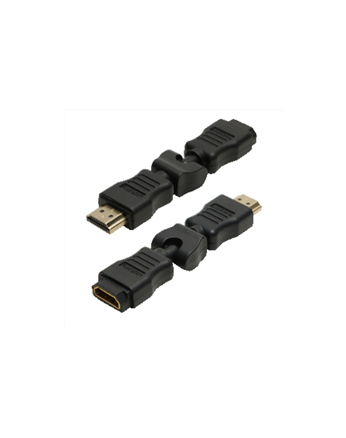 Adapter kątowy HDMI typ A męski do żeński główny