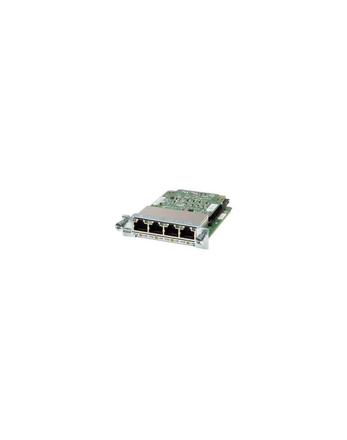 Cisco Four port 10/100/1000 Ethernet switch interface card główny