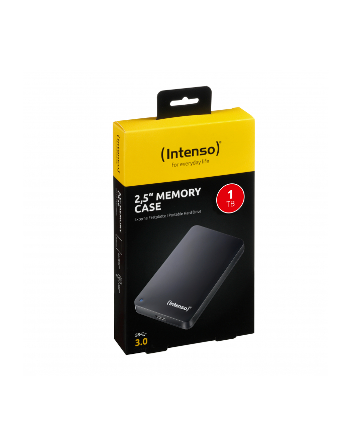 Intenso Dysk Zewnętrzny 1TB MemoryCase Czarny 2,5'' USB 3.0 główny