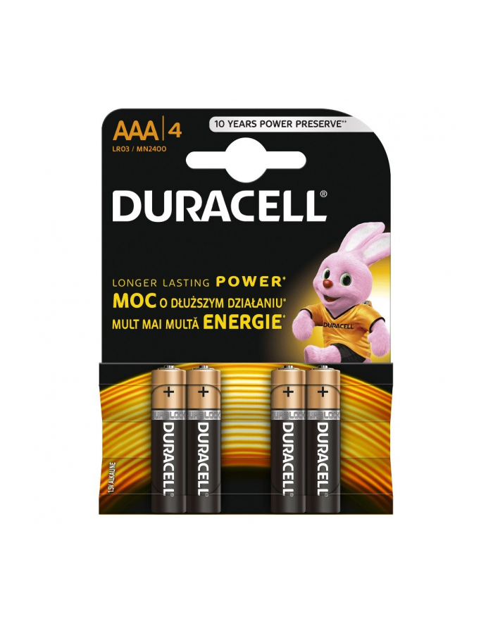 Bateria DURACELL LR03/AAA/MN2400 (K4) Basic główny