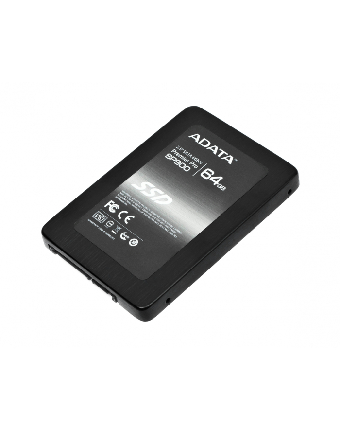 Dysk SSD Adata SP900 128GB SATA3 MLC 2.5'' read/write; 550/520MBs 85K IOPS (3,5'' bracket ) główny