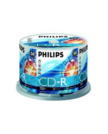 Płytki PHILIPS CD-R 700MB 52x cake 50