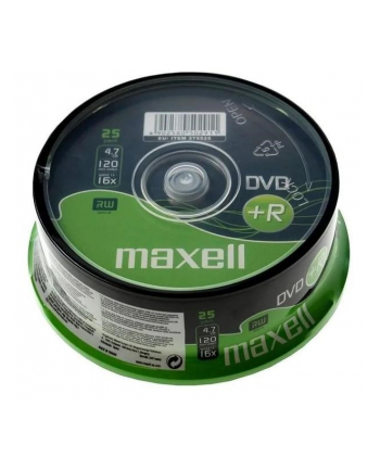 Płytki MAXELL DVD+R 4,7 16x cake 25