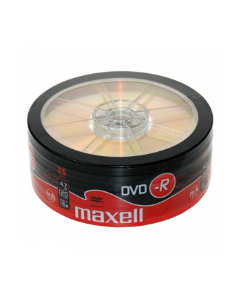 Płytki MAXELL DVD-R 4,7 16x szpindel 25
