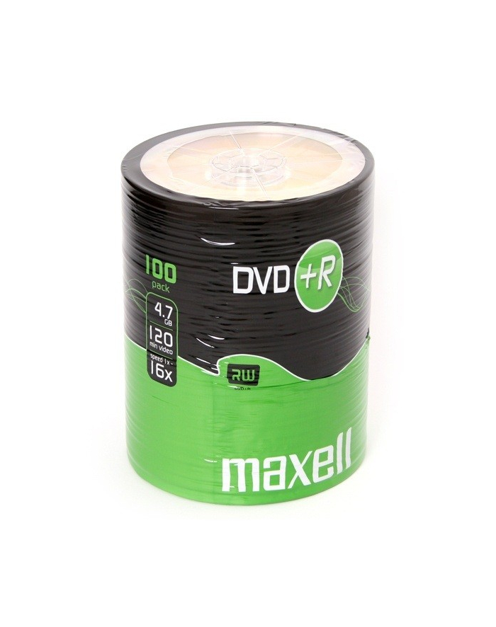 Płytki MAXELL DVD+R 4,7 16x szpindel 100 główny