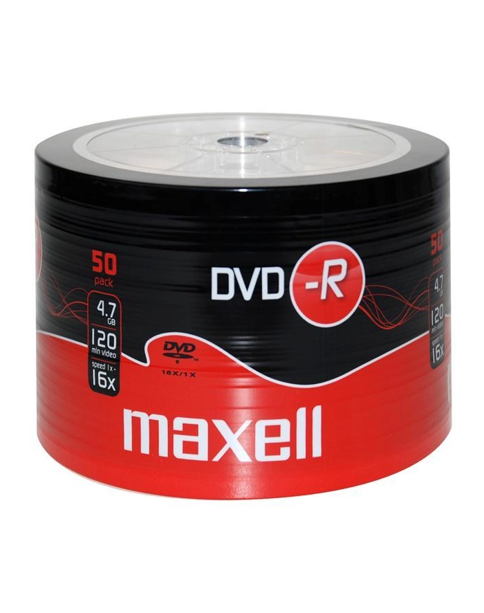 Płytki MAXELL DVD-R 4,7 16x szpindel 50 główny