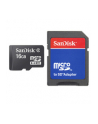 Sandisk karta pamięci Micro SDHC 16GB + Adapter SD - nr 10